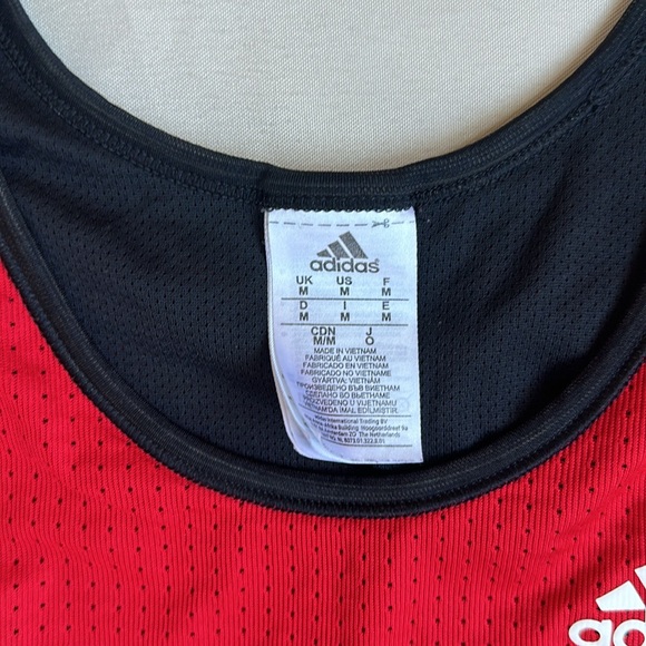 ADIDAS Men's Double Up Basketball Tank Top - Picture 7 of 11